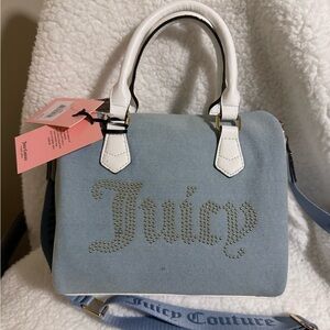 NWT Juicy Couture Denim Obsession Satchel
